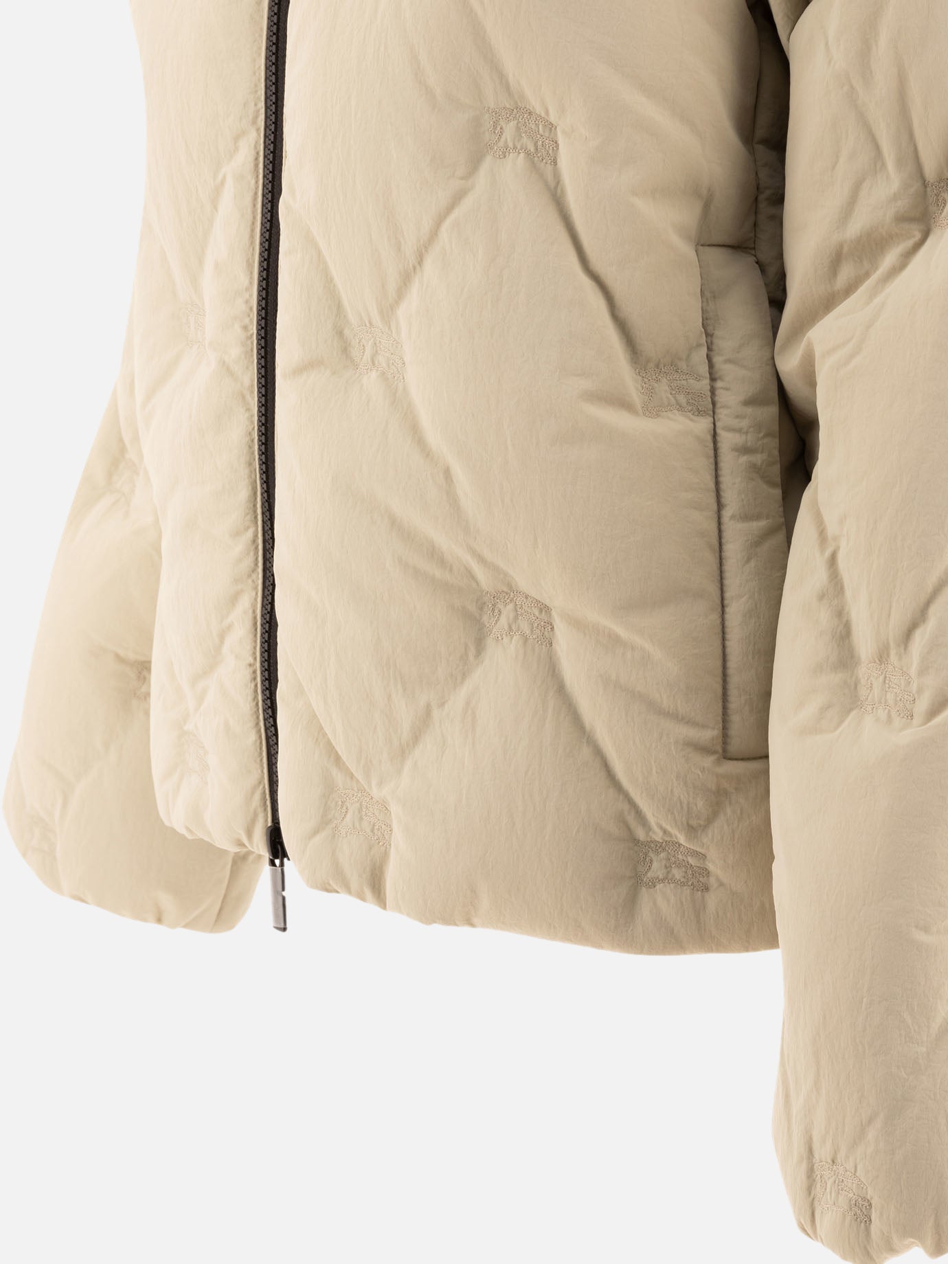 Piumini corti Solid colour  Beige - Burberry Donna | PDP | VIETTI Online Store | Zoom-Modal_4
