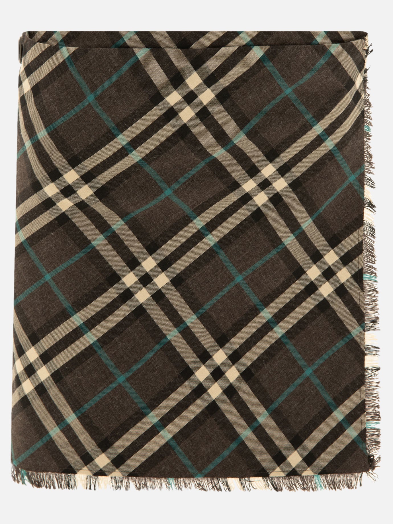 Vietti Burberry Mini kilt in misto lana Check