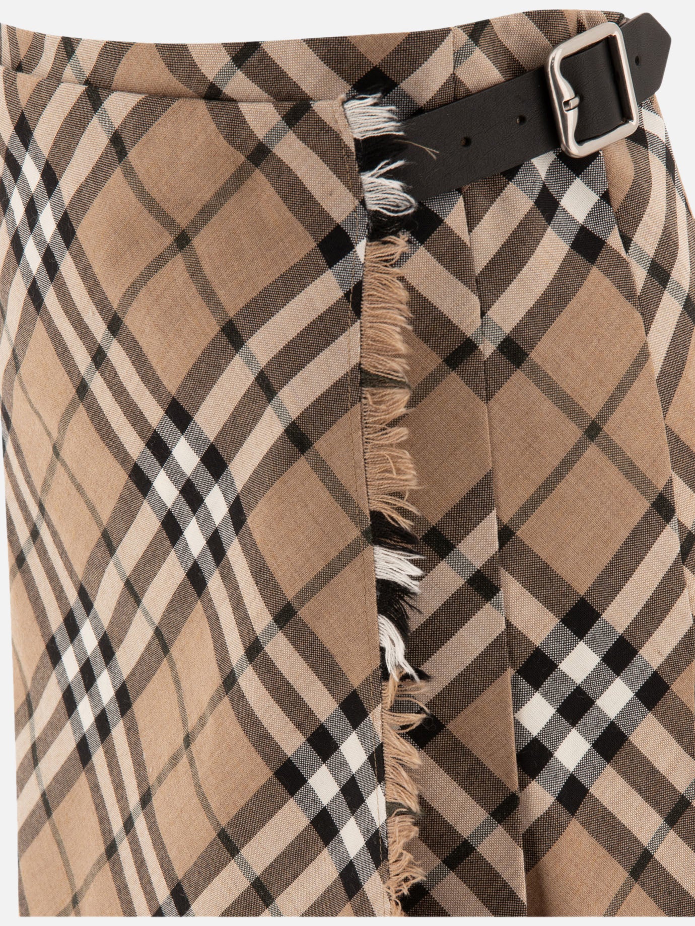 【関税込み】Burberry Check wool blend mini kilt Burberry Check wool blend mini kilt - Women | VIETTI Online