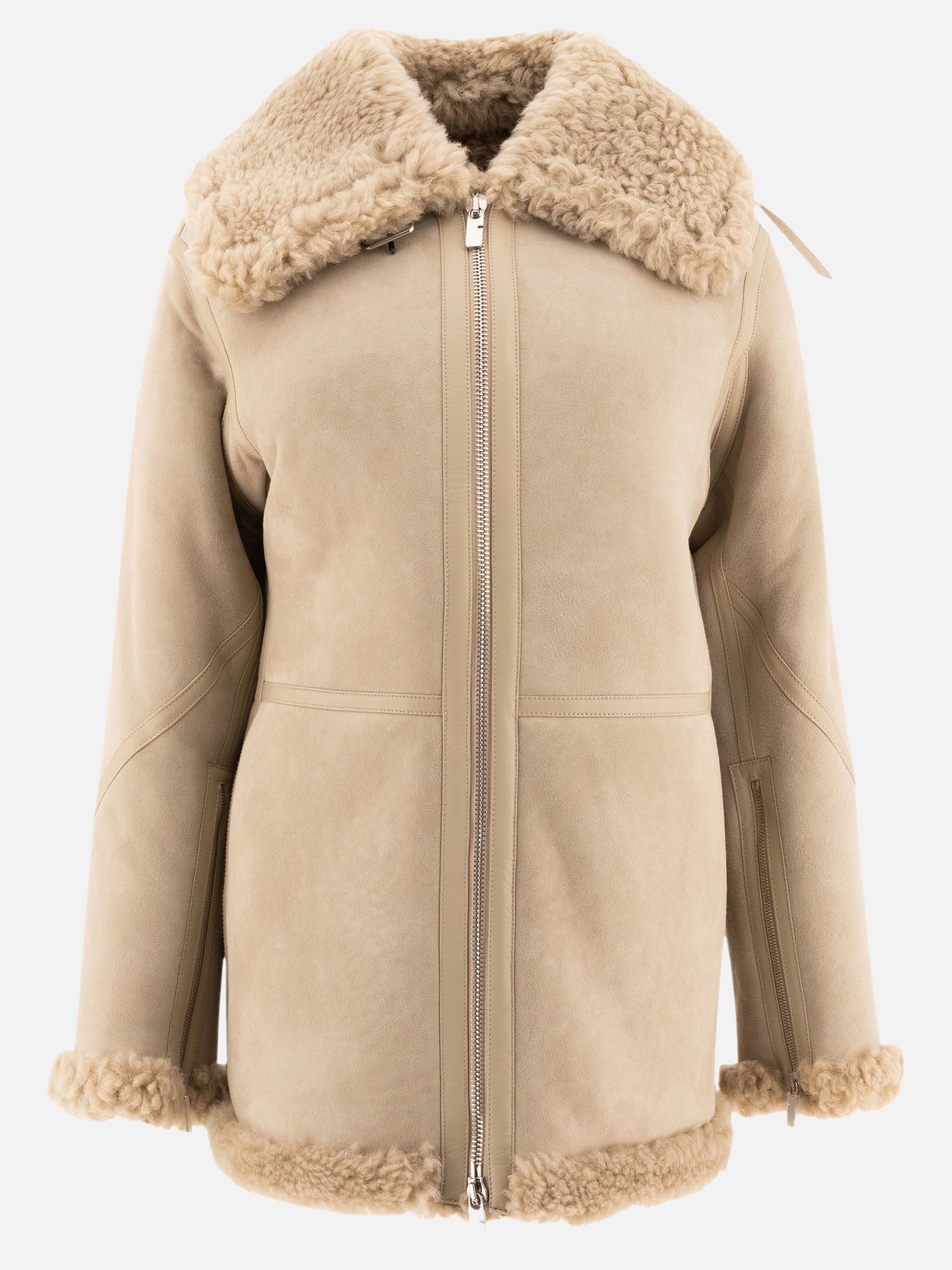 Vietti Burberry Giacca in shearling