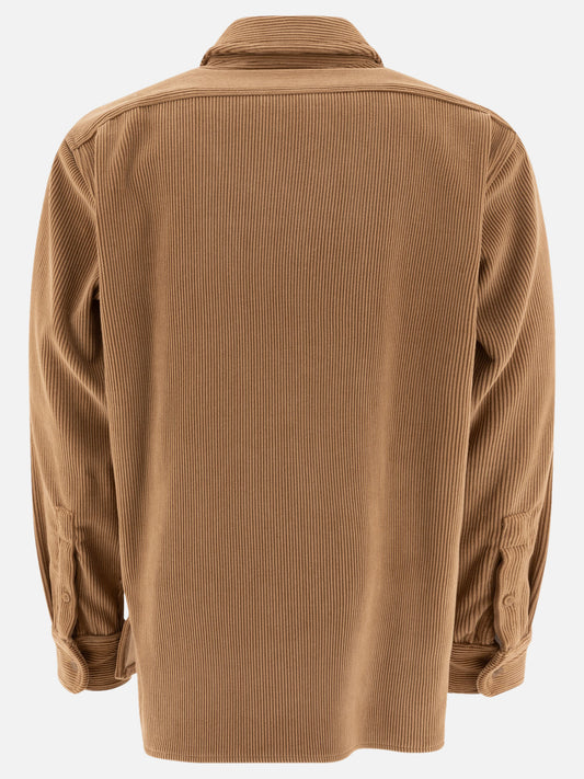 Giacche overshirt Solid colour  Marrone - Burberry Uomo | PLP | VIETTI Online Store | 2
