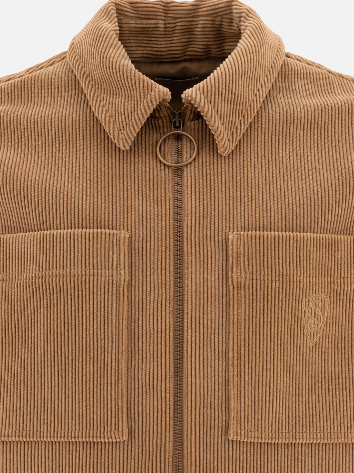 Burberry Corduroy overshirt Brown