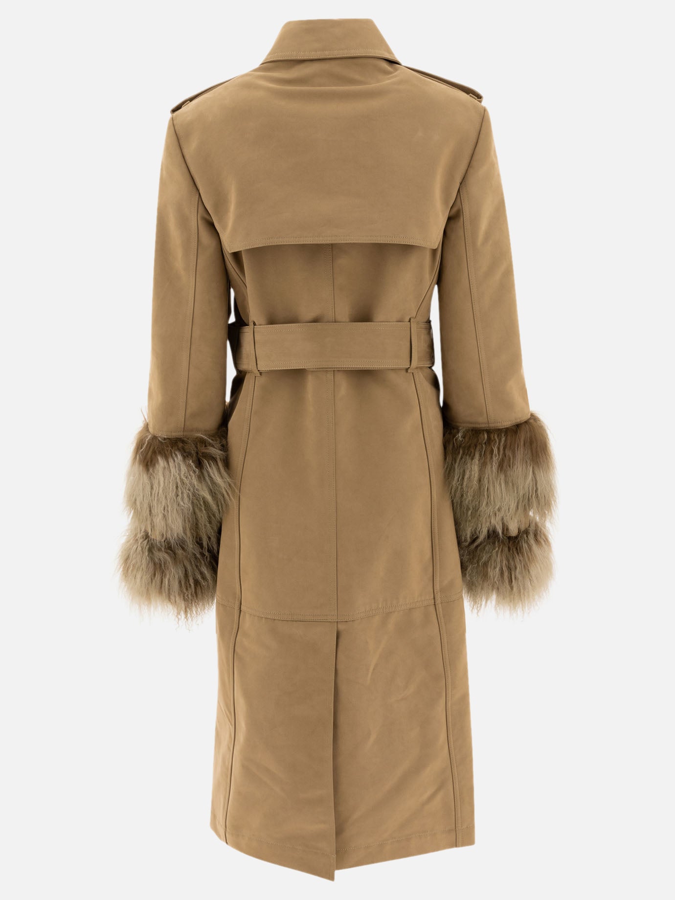 Impermeabili & Trench Solid colour  Beige - Burberry Donna | PDP | VIETTI Online Store | Zoom-Modal_2
