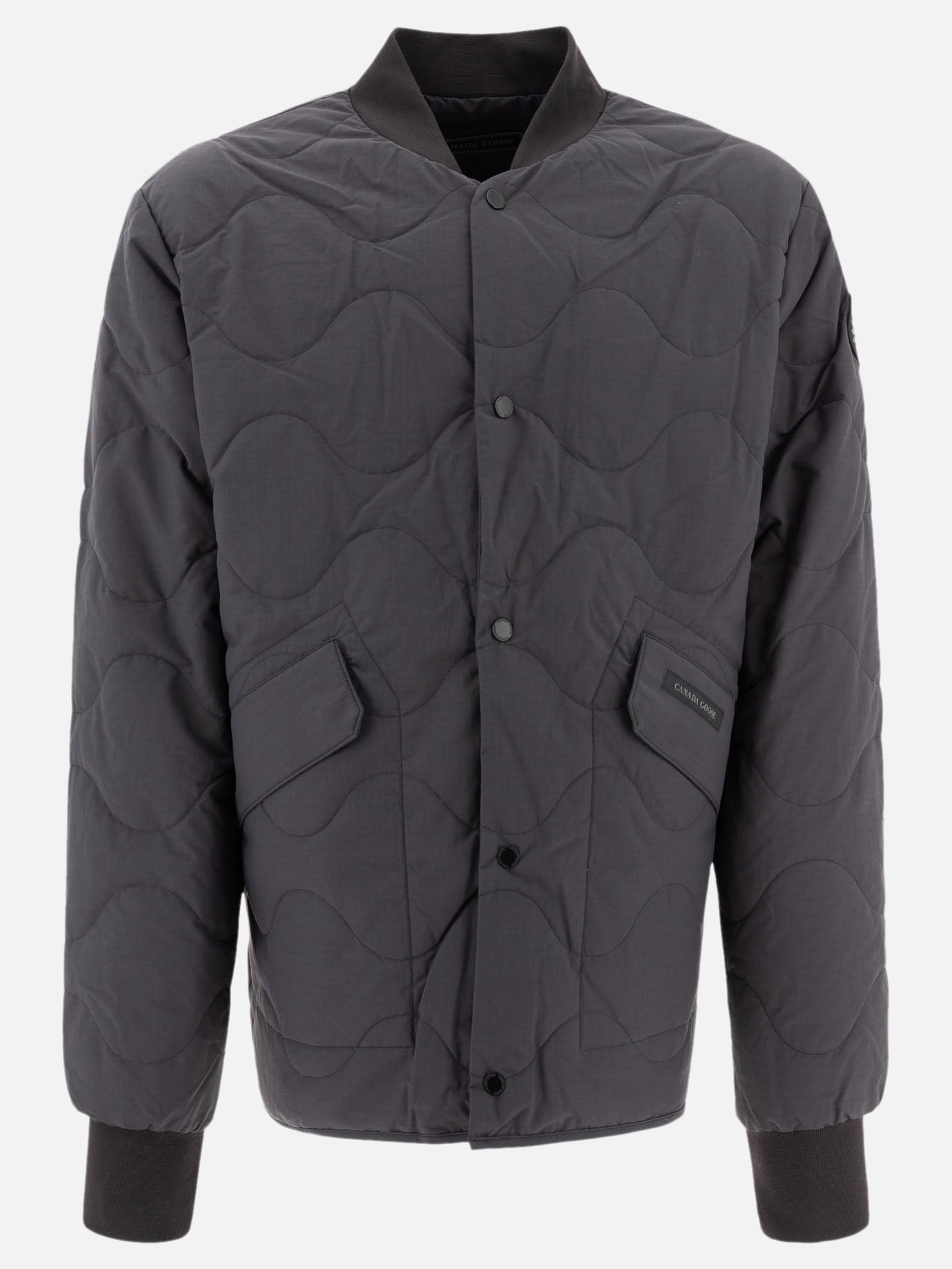 Giacche leggere & Trapuntate Solid colour  Nero - Canada Goose Uomo | PDP | VIETTI Online Store | Zoom-Modal

