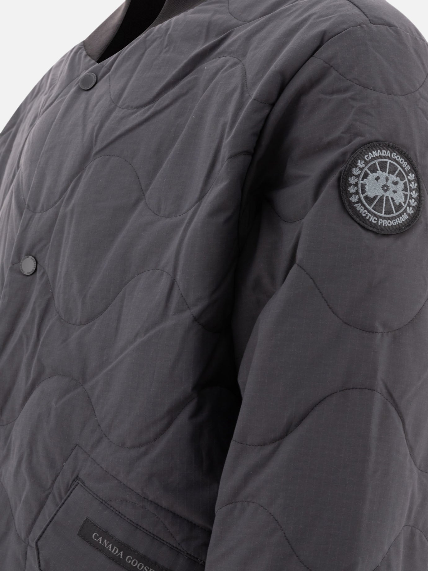Giacche leggere & Trapuntate Solid colour  Nero - Canada Goose Uomo | PDP | VIETTI Online Store | thumbnail_5