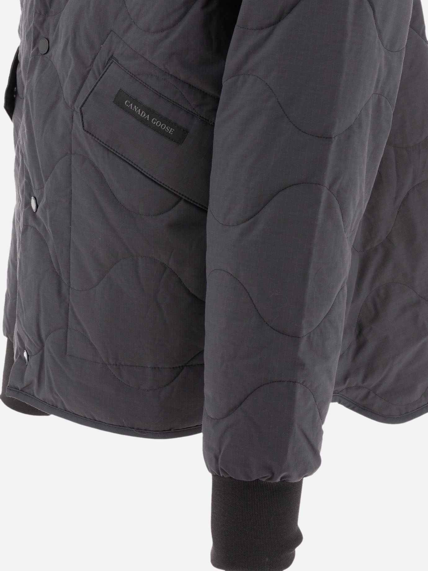 Giacche leggere & Trapuntate Solid colour  Nero - Canada Goose Uomo | PDP | VIETTI Online Store | Zoom-Modal_6
