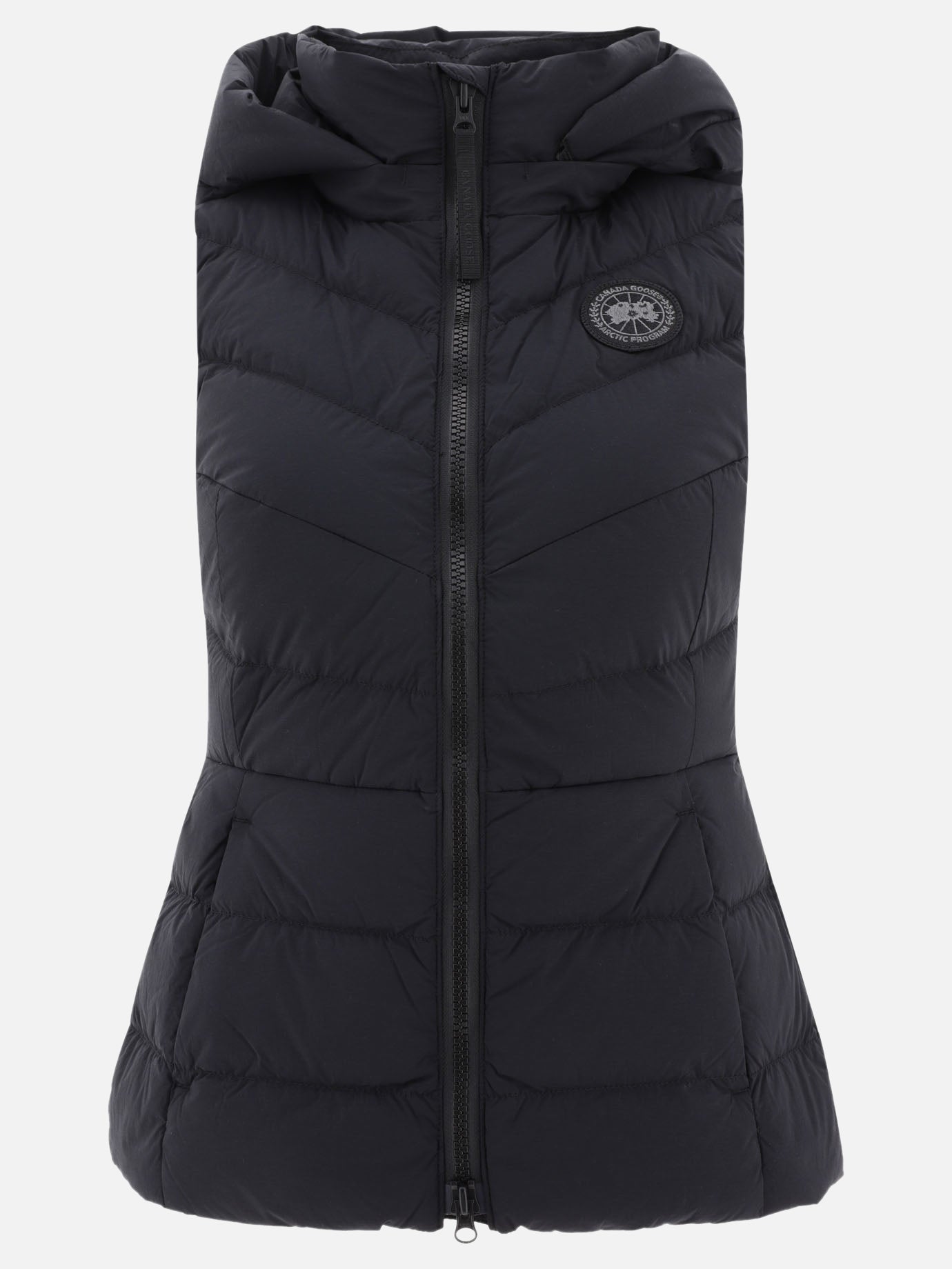 Giacche smanicate Solid colour  Nero - Canada Goose Donna | PDP | VIETTI Online Store | thumbnail