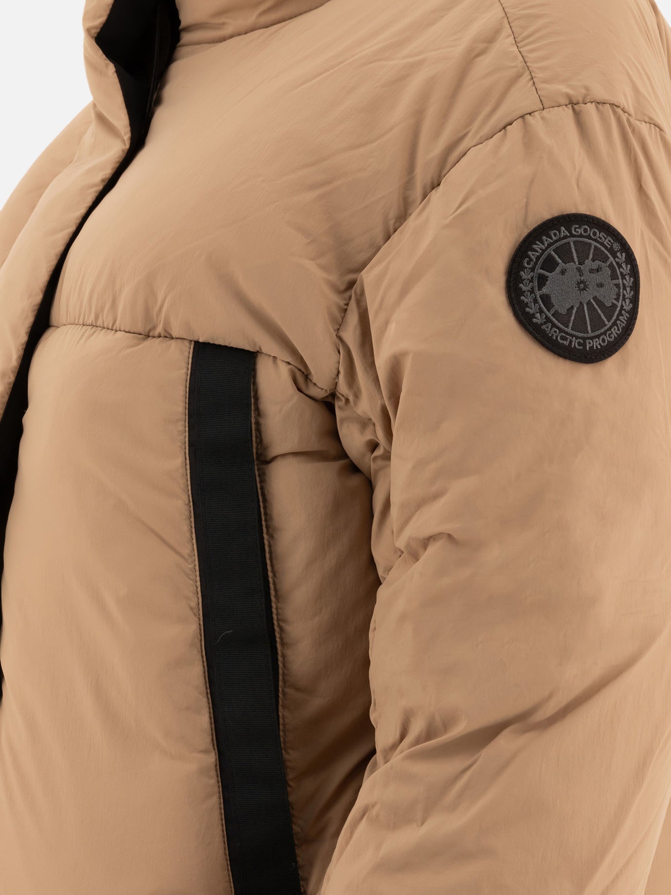 Canada Goose "Junction Cropped" down jacket Beige