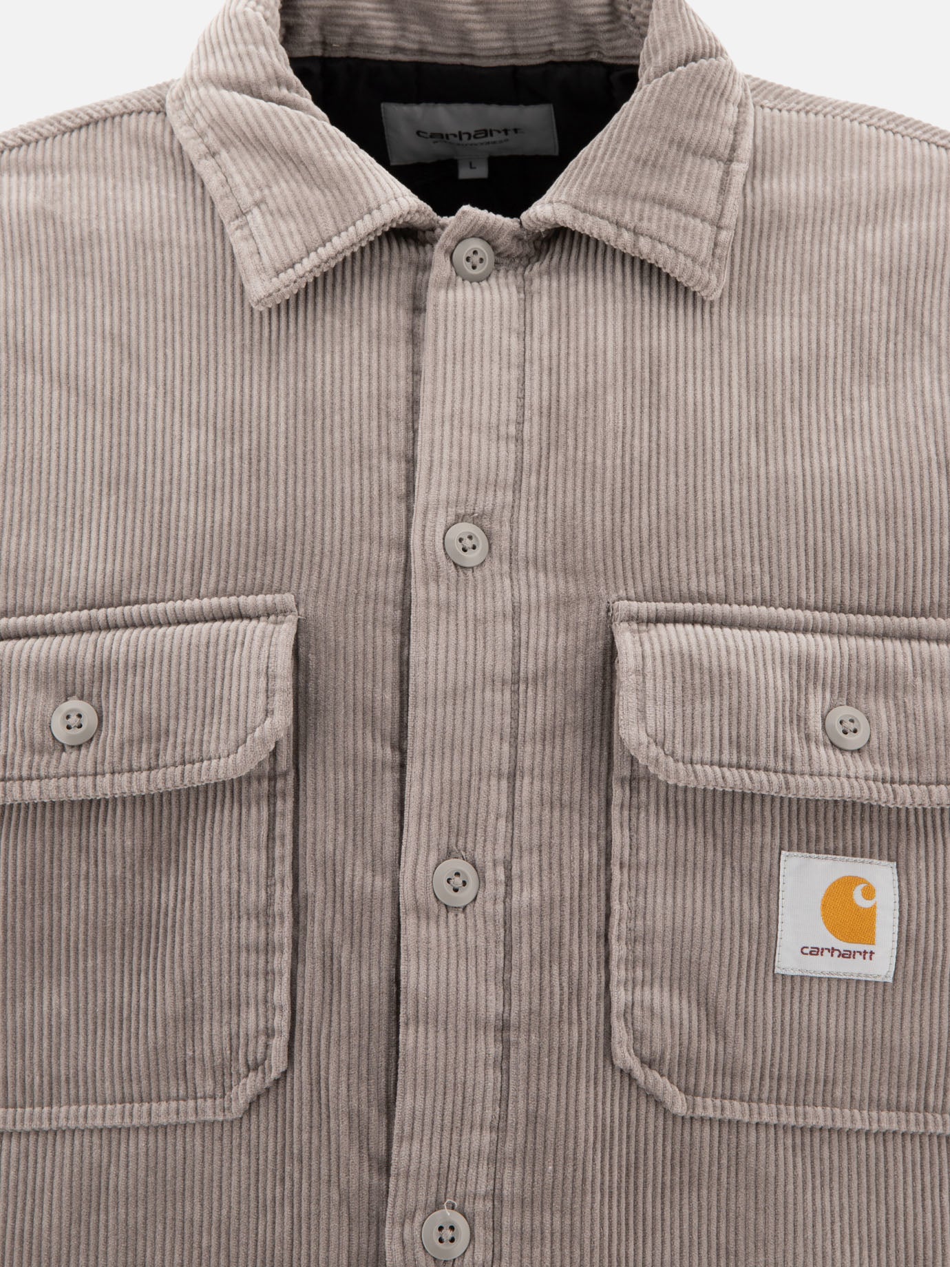 Giacche overshirt Solid colour  Grigio - Carhartt WIP Uomo | PDP | VIETTI Online Store | Zoom-Modal_3
