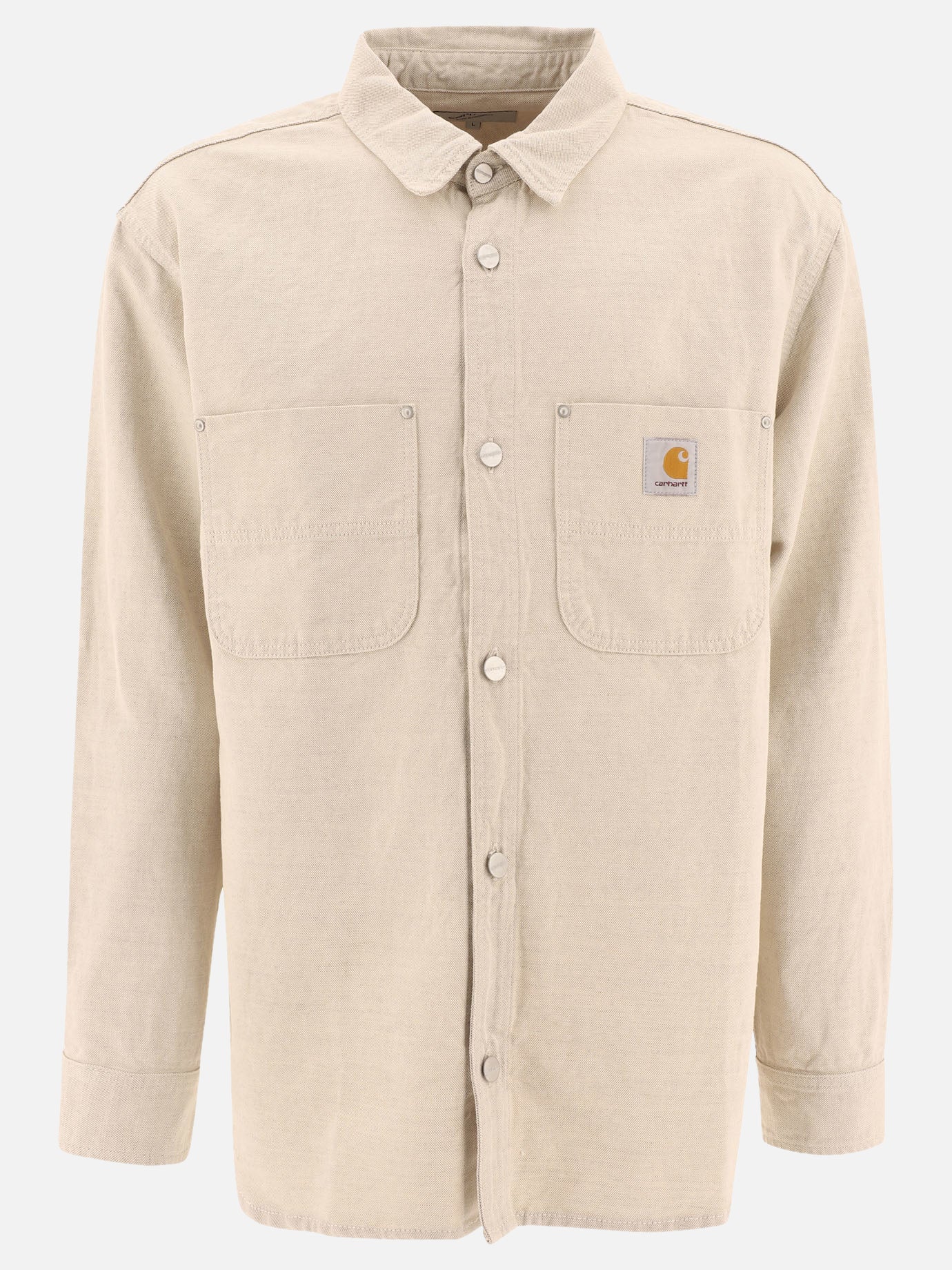 Giacche overshirt Solid colour  Beige - Carhartt WIP Uomo | PDP | VIETTI Online Store | thumbnail