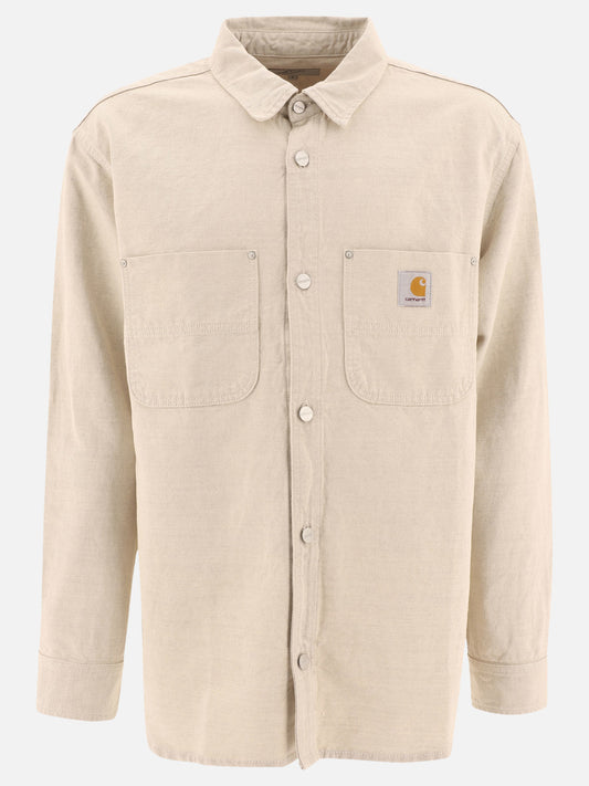 Giacche overshirt Solid colour  Beige - Carhartt WIP Uomo | PLP | VIETTI Online Store 
