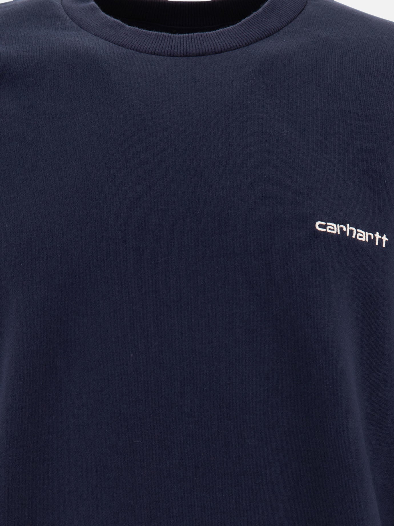 Carhartt WIP "Script Embroidery" sweatshirt Blue