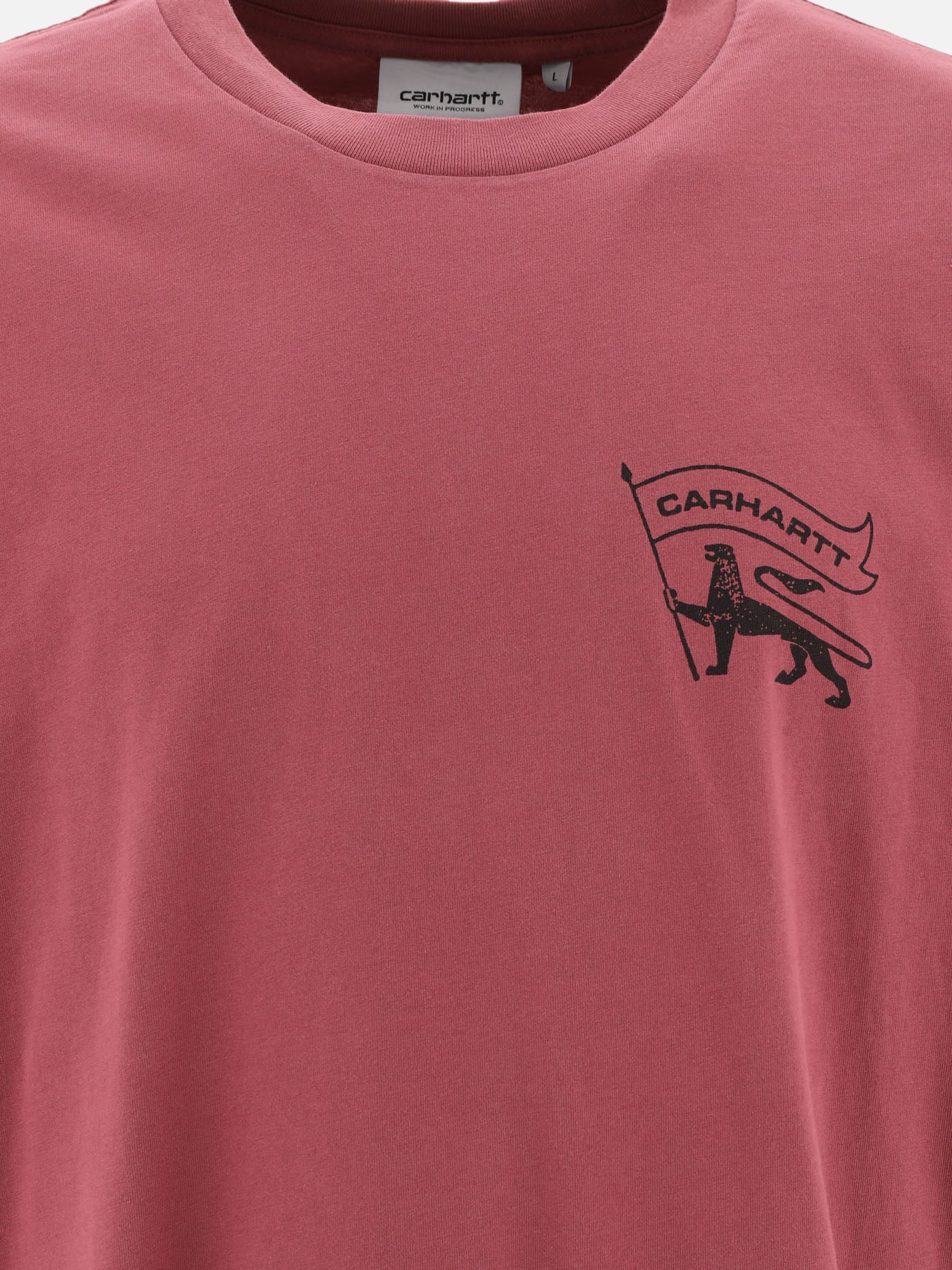 Tシャツ・カットソー CARHARTT WIP Men T-shirt Burgundy I026391 30QXX Carhartt WIP S/S Chase T-Shirt (Dark Green) I026391.63.90.03