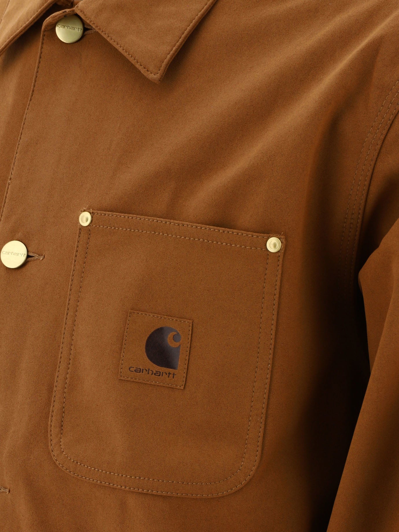 Giacche leggere & Trapuntate Solid colour  Marrone - Carhartt WIP Uomo | PDP | VIETTI Online Store | thumbnail_4