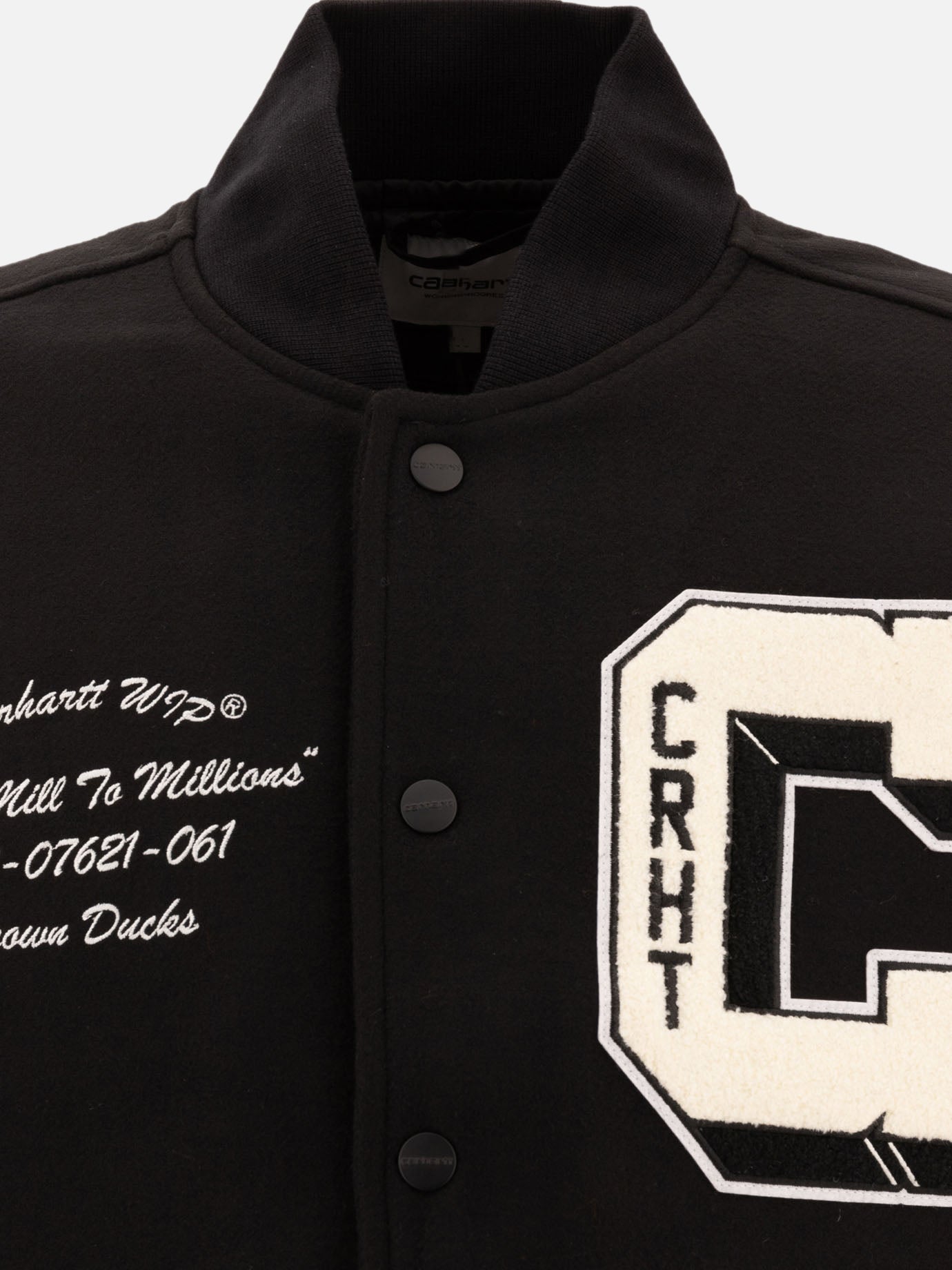 Bomber Solid colour  Nero - Carhartt WIP Uomo | PDP | VIETTI Online Store | Zoom-Modal_3
