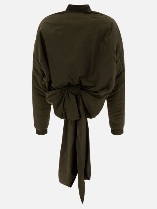 Bomber Solid colour  Verde - Cecilie Bahnsen Donna | PLP | VIETTI Online Store | 2
