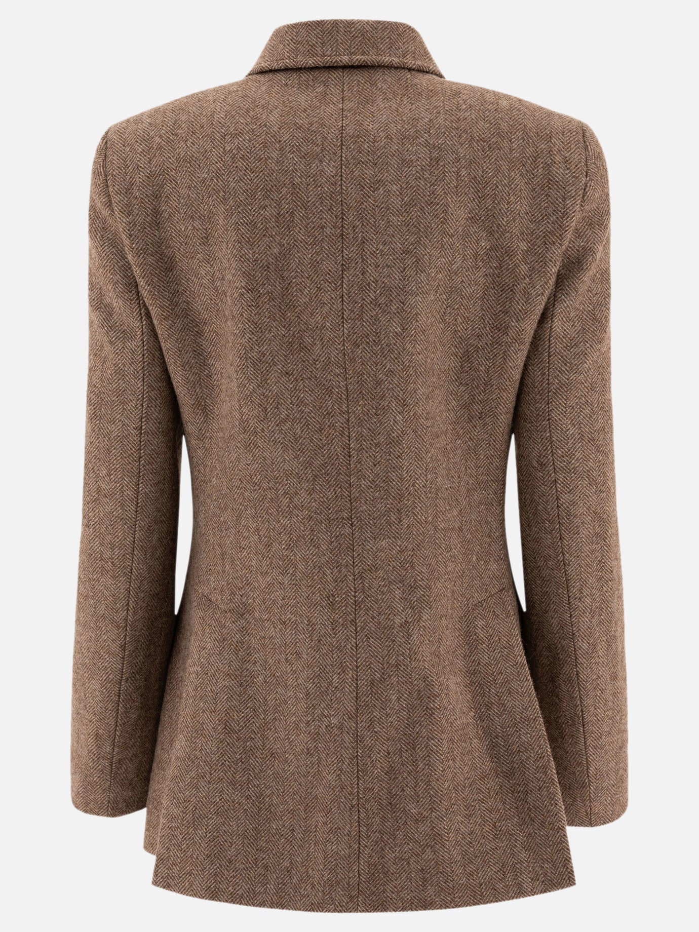 Giacche leggere & Trapuntate Herringbone  Marrone - Chloé Donna | PDP | VIETTI Online Store | Zoom-Modal_2
