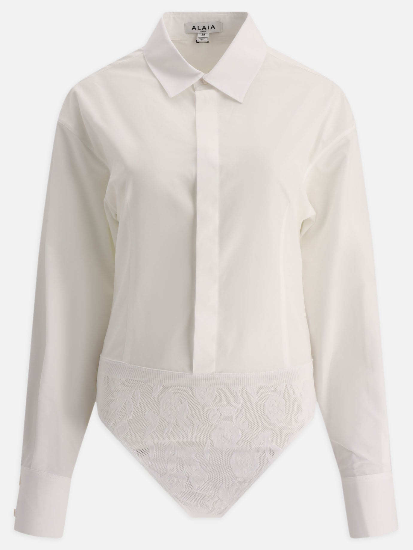 Body Solid colour  Bianco - Alaïa Donna | PDP | VIETTI Online Store | thumbnail