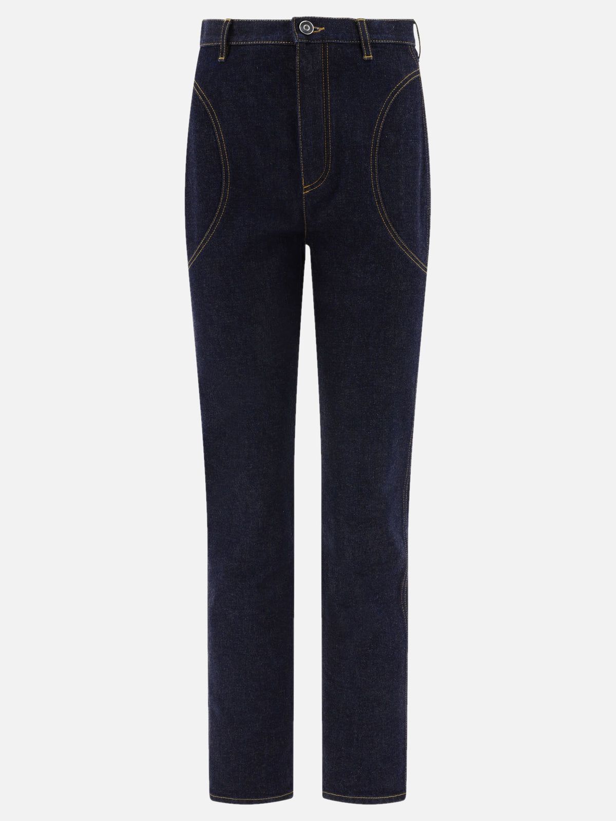 Alaïa High-waisted jeans Blue
