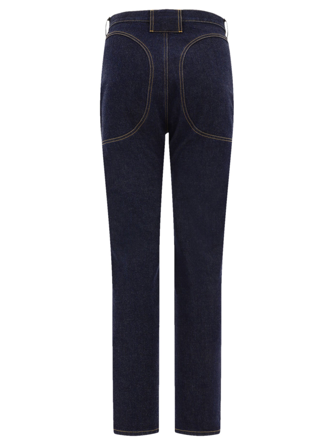 Alaïa High-waisted jeans Blue - Women | VIETTI Online Store