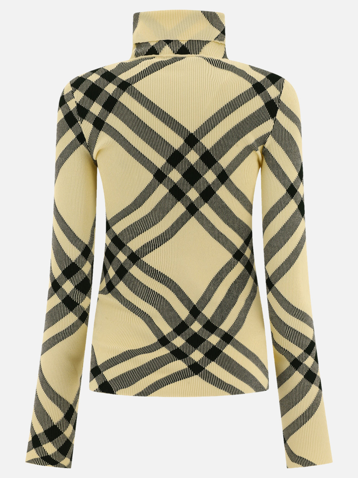 Burberry "Check" Turtleneck sweater Beige - VIETTI