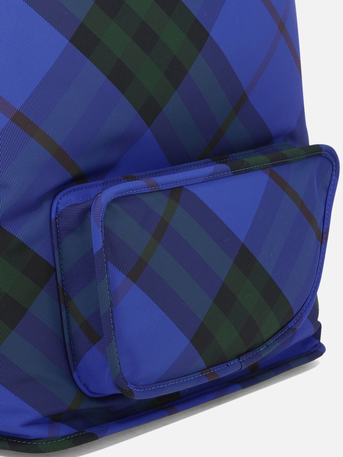 Burberry "Check" Nylon backpack Blue - VIETTI