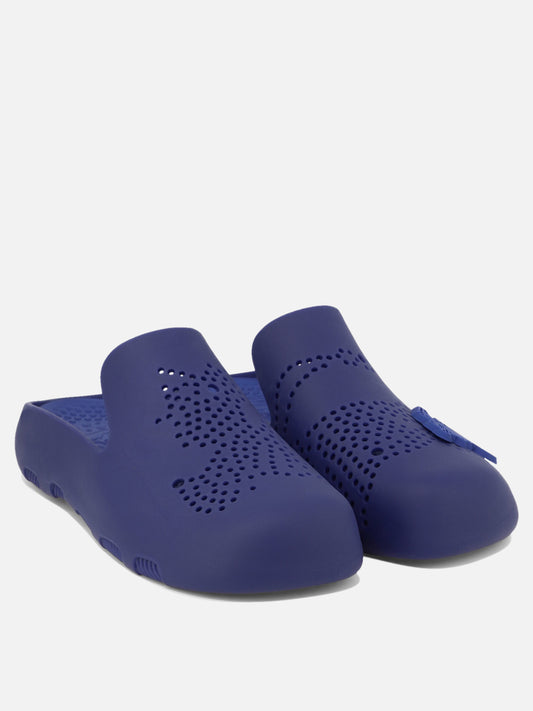 Slippers 100% synthetic rubber - 100% synthetic rubber  Blue - Burberry Men | PDP | VIETTI Online Store | 2
