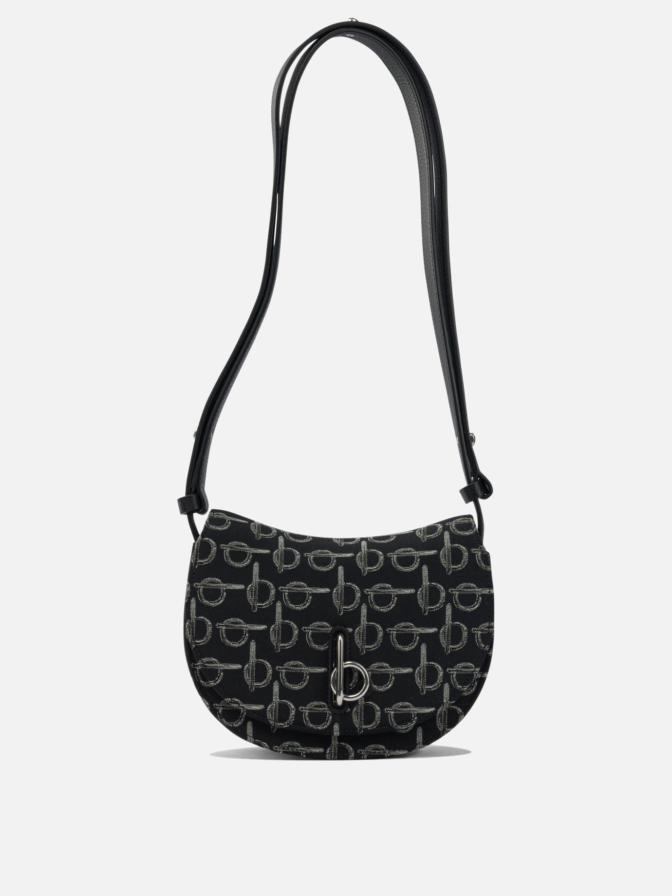 Borse piccole 52% polyester 48% cotton  Nero - Burberry Donna | PDP | VIETTI Online Store | Zoom-Modal

