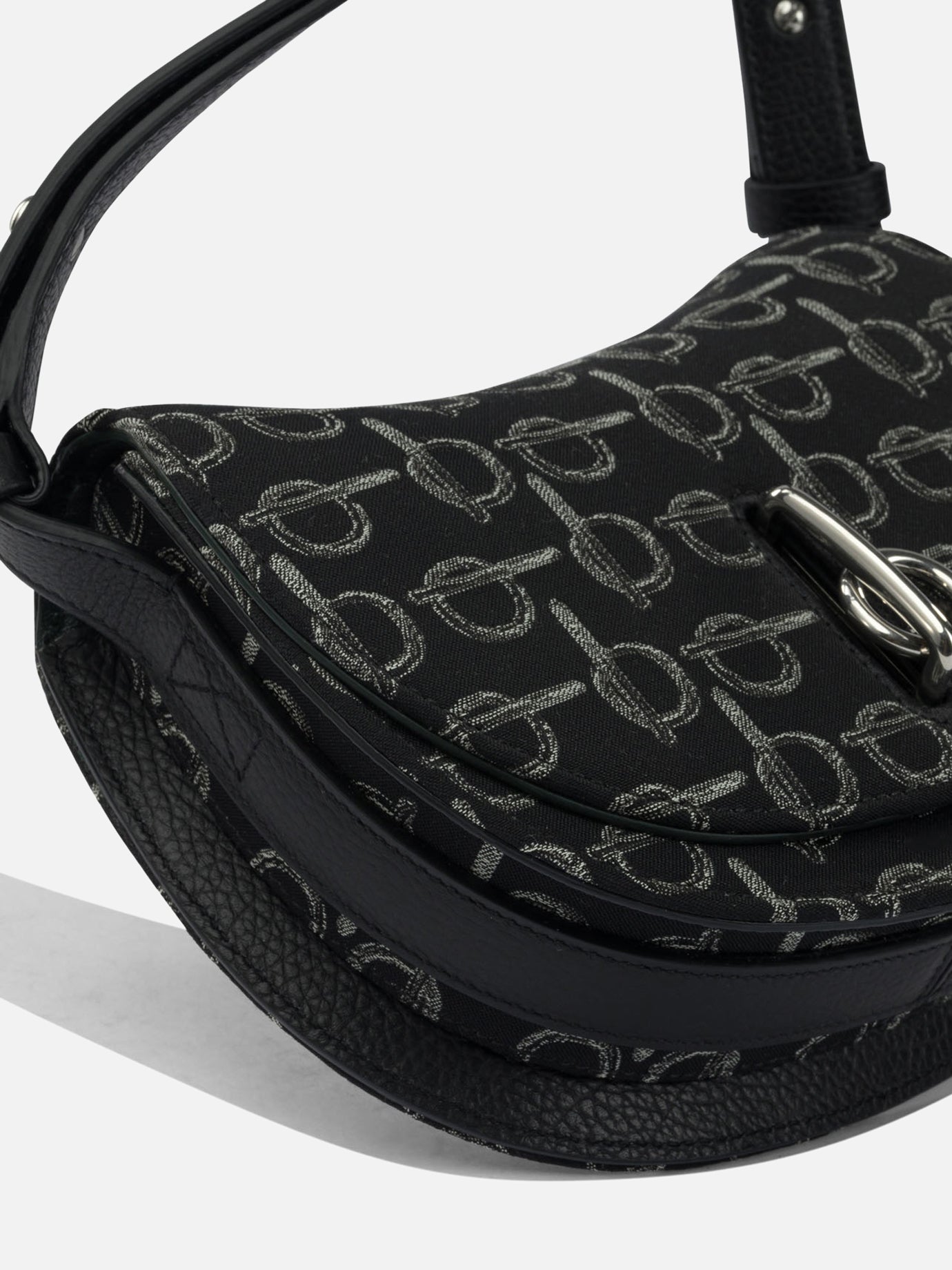 Borse piccole 52% polyester 48% cotton  Nero - Burberry Donna | PDP | VIETTI Online Store | thumbnail_4