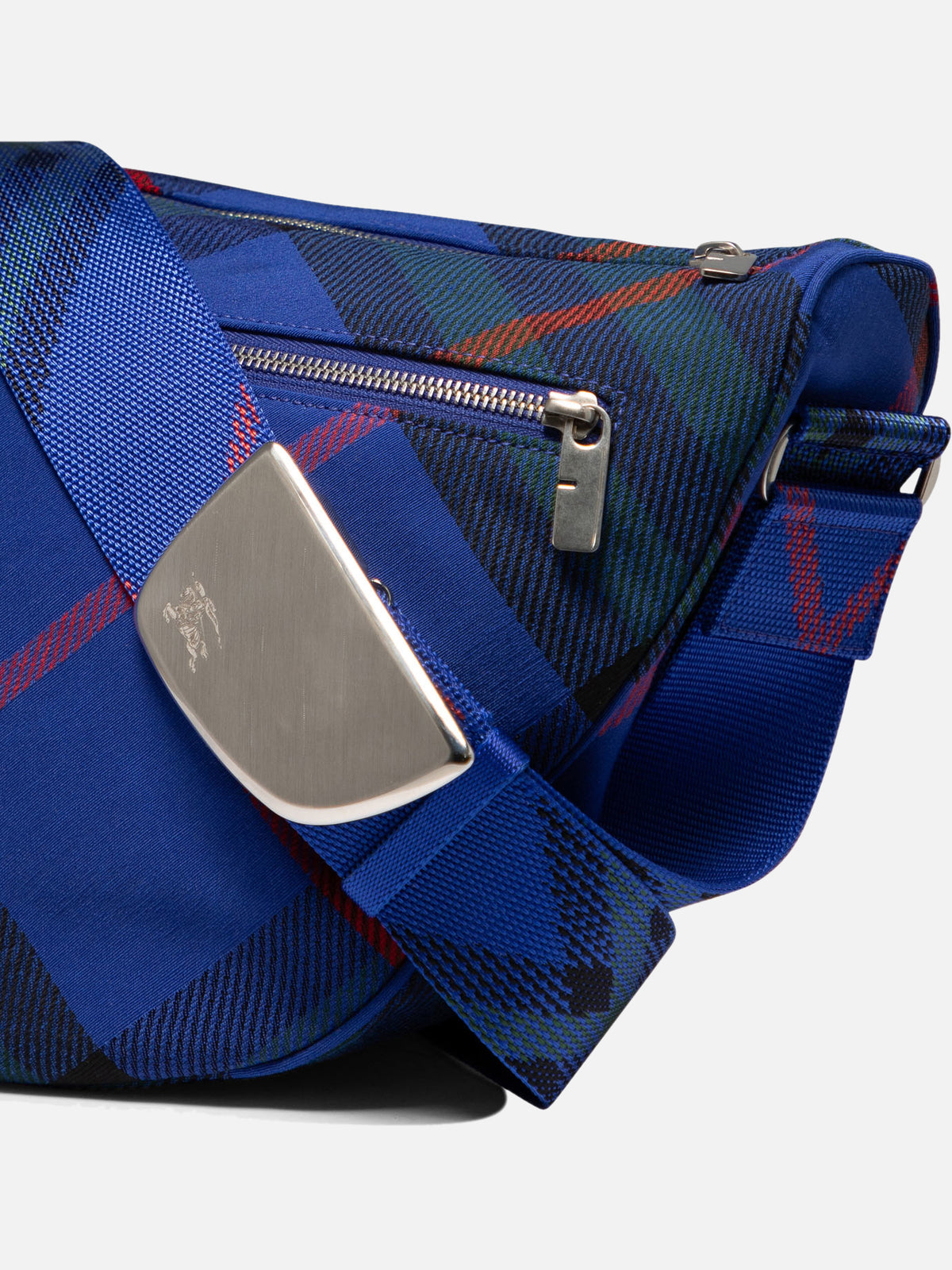Burberry "Shield Messanger" Crossbody Bag Blue