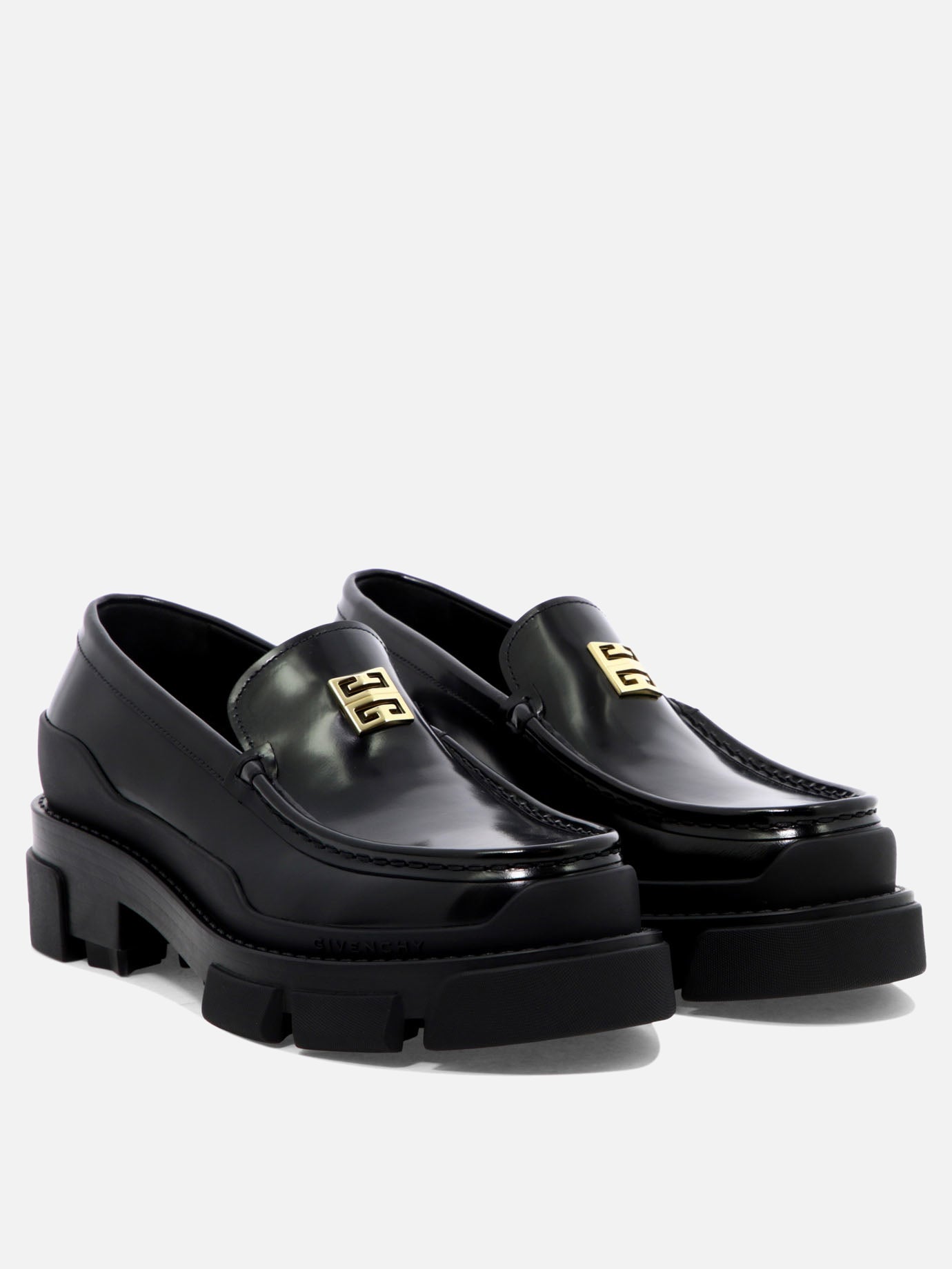 Loafers 100% leather - 100% rubber  Black - Givenchy Women | PDP | VIETTI Online Store | thumbnail_2