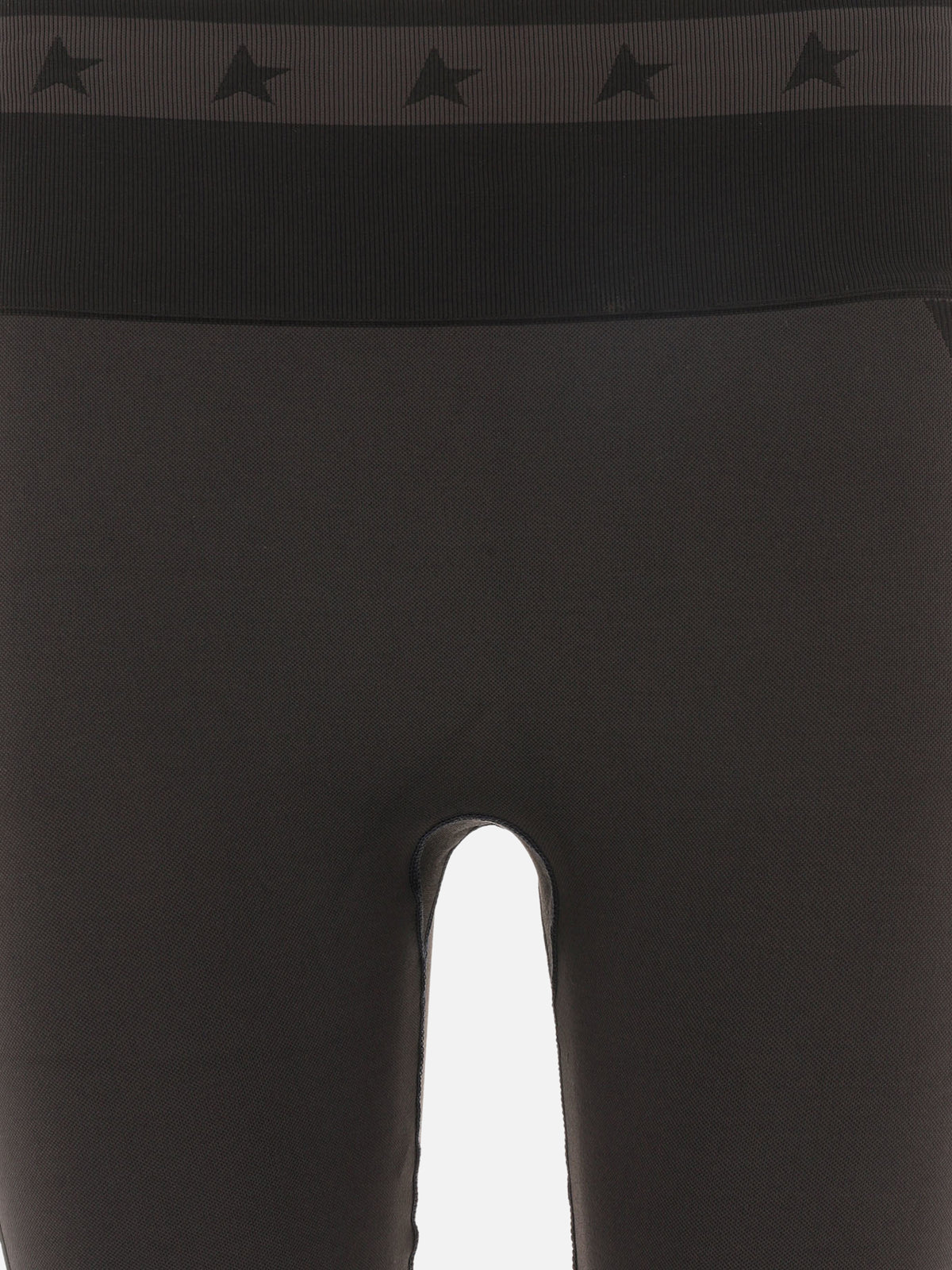 Golden Goose Star patterned legging Black - VIETTI