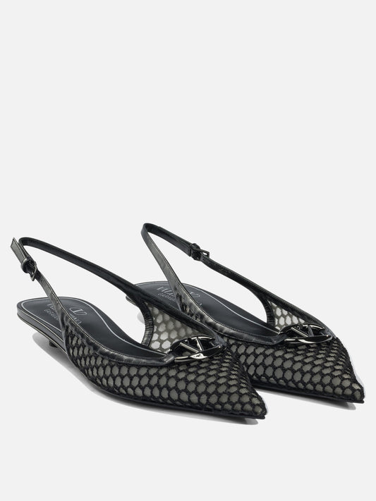 Slingback 4W0S0IY1TKJ  Nero - Valentino Garavani Donna | PDP | VIETTI Online Store | 2
