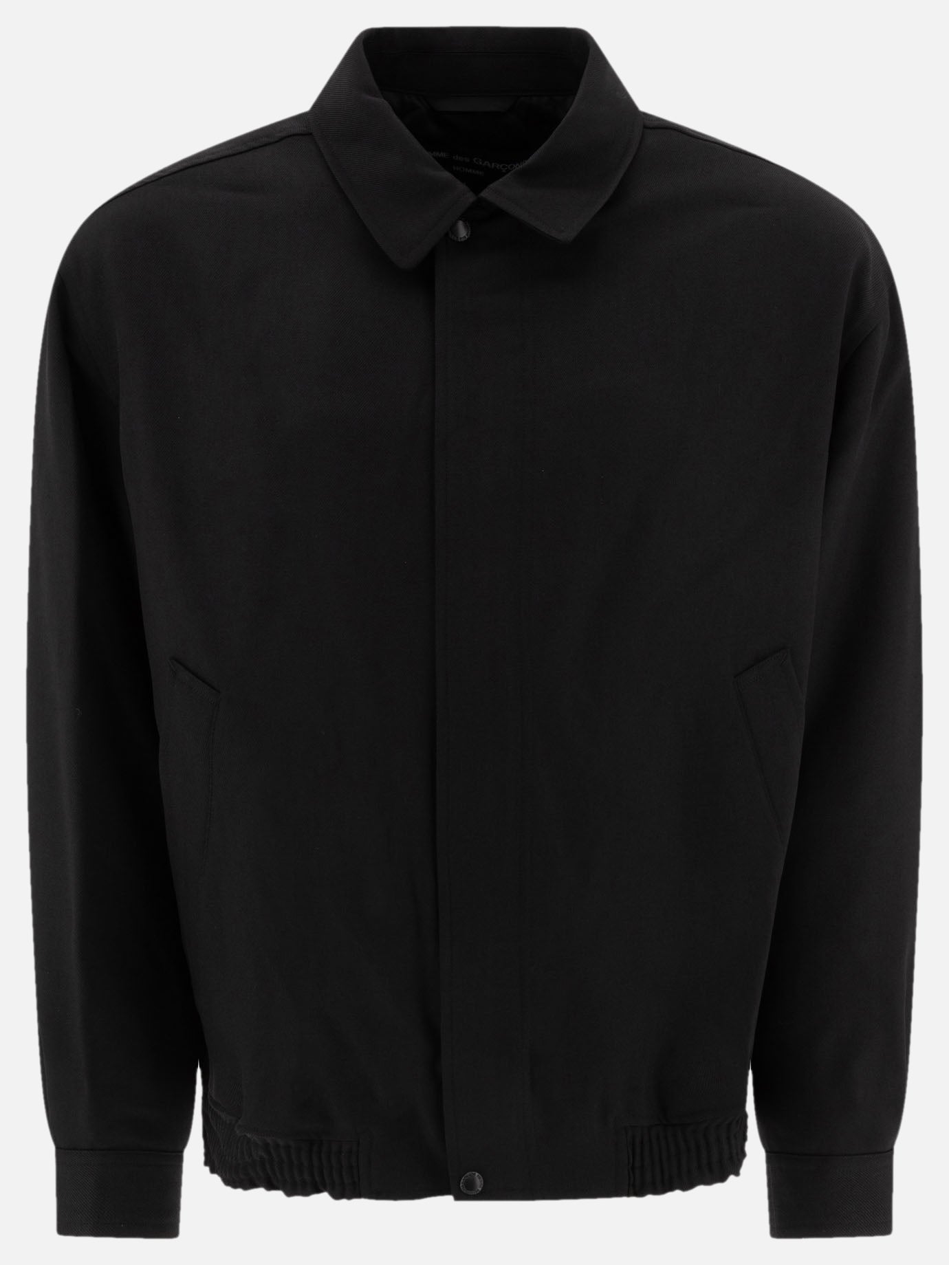 Bomber Solid colour  Nero - Comme Des Garçons Homme Uomo | PDP | VIETTI Online Store | Zoom-Modal
