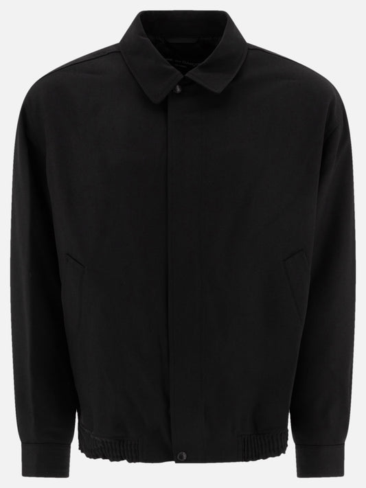 Bomber Solid colour  Nero - Comme Des Garçons Homme Uomo | PLP | VIETTI Online Store 
