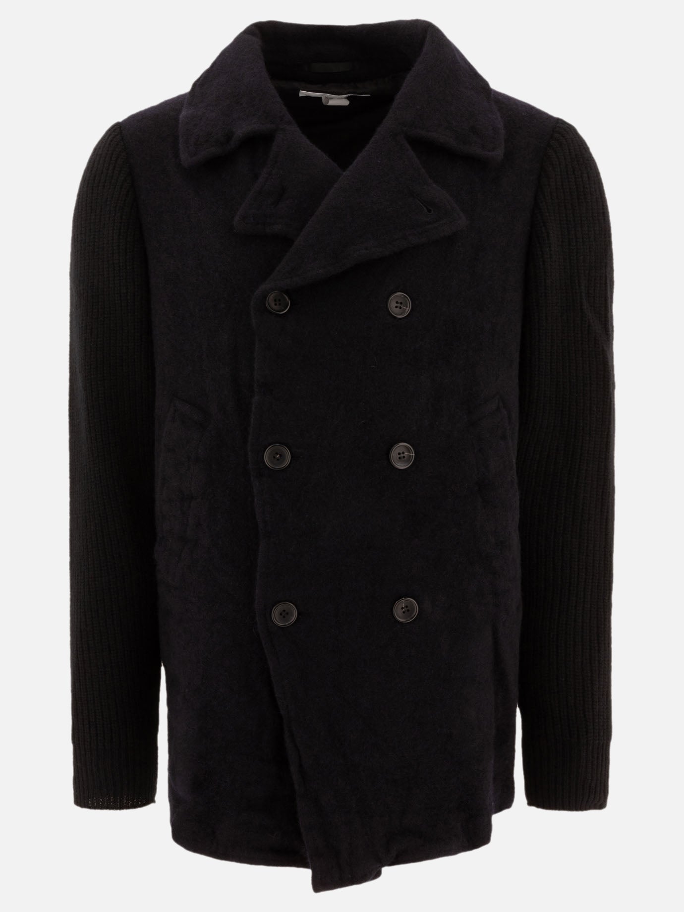 Cappotti corti Solid colour  Blu - Comme Des Garçons Shirt Uomo | PDP | VIETTI Online Store | Zoom-Modal
