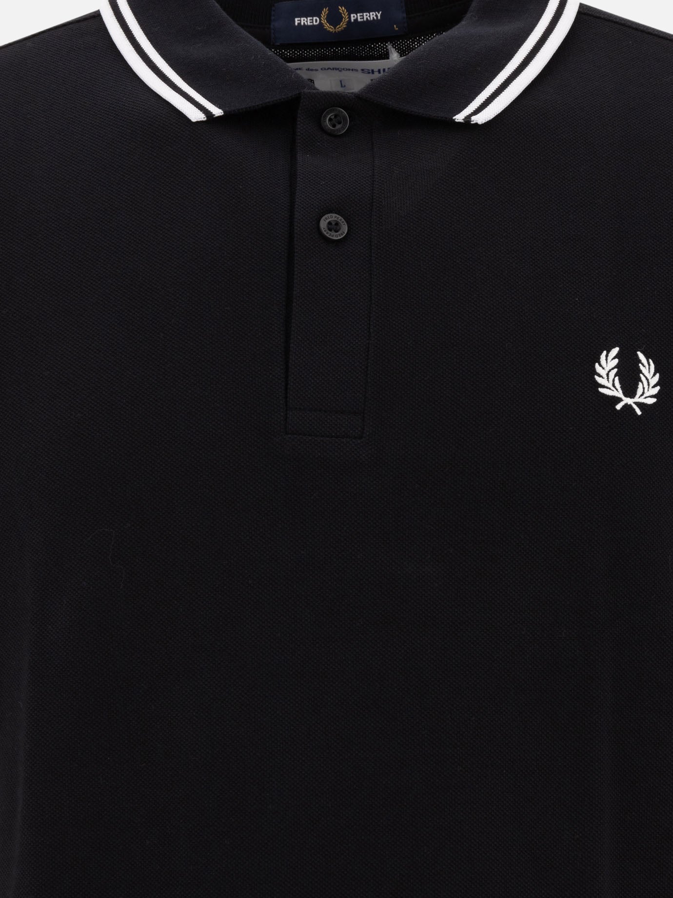 Comme Des Garçons Shirt "CdG x Fred Perry" polo shirt Black