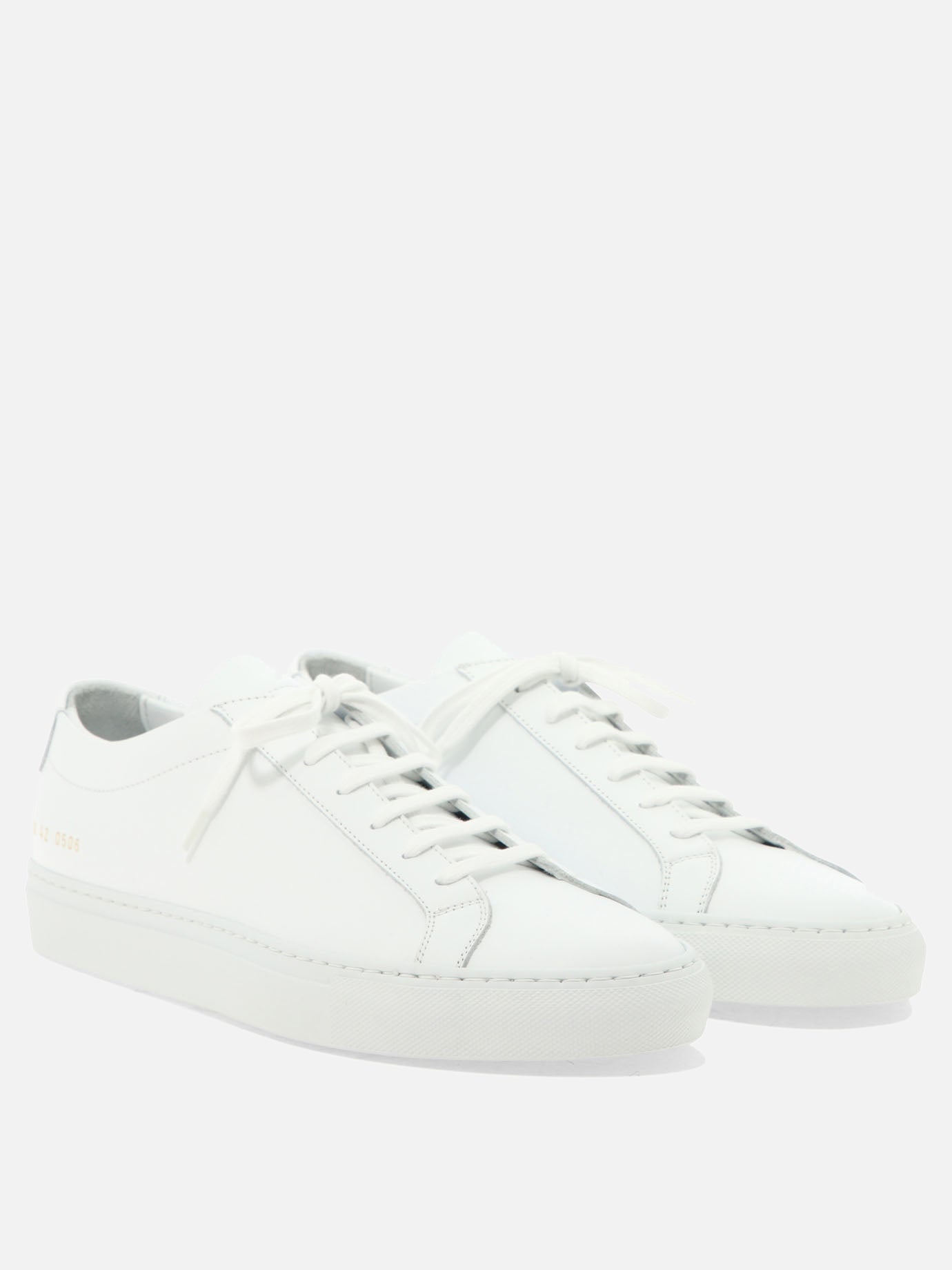 Sneaker basse 100% leather - 100% rubber  Bianco - Common Projects Uomo | PDP | VIETTI Online Store | Zoom-Modal_2
