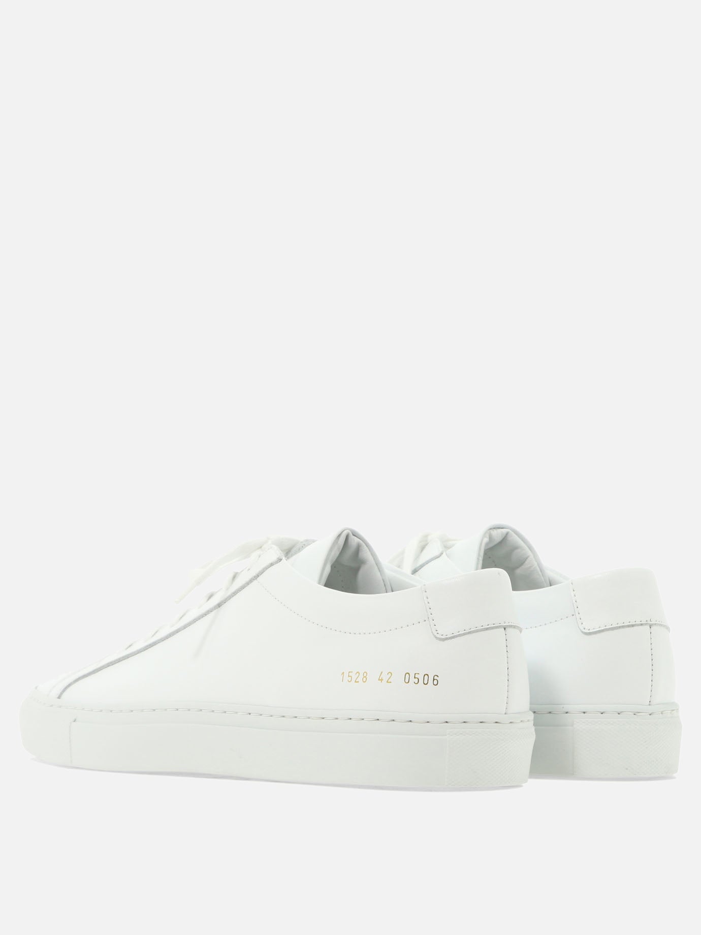 Sneaker basse 100% leather - 100% rubber  Bianco - Common Projects Uomo | PDP | VIETTI Online Store | thumbnail_4