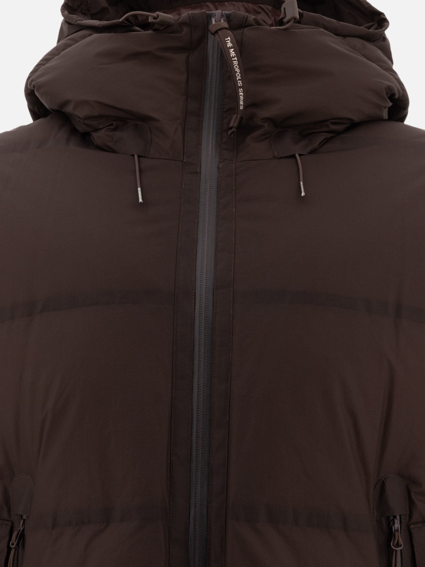 Down jackets Solid colour  Brown - C.P. Company Men | PDP | VIETTI Online Store | thumbnail_3