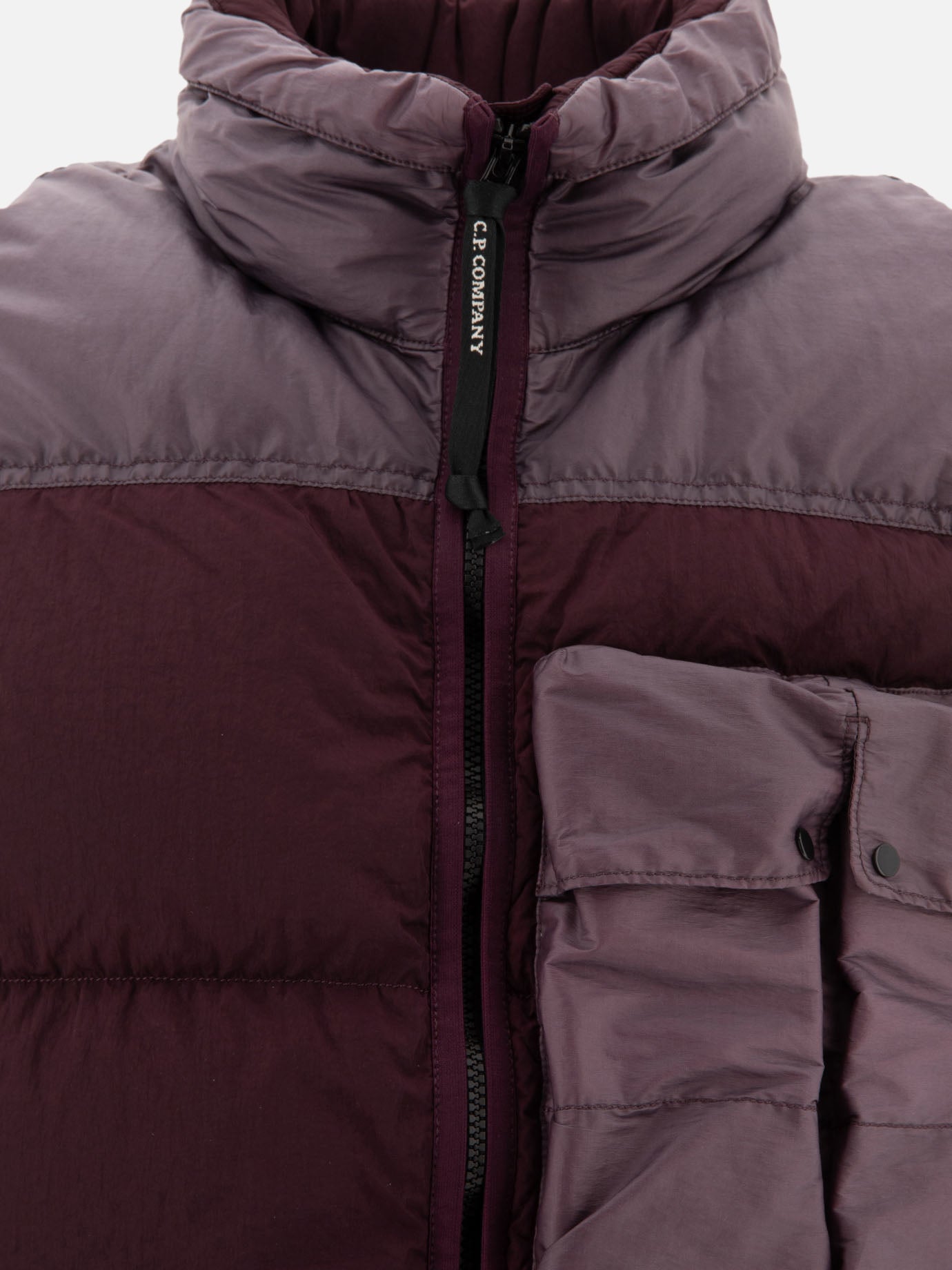 Giacche smanicate Solid colour  Bordeaux - C.P. Company Uomo | PDP | VIETTI Online Store | thumbnail_3