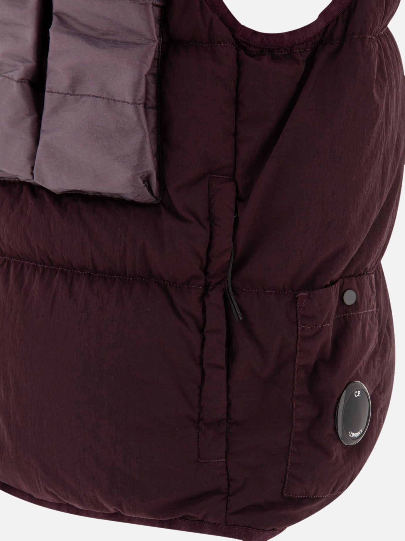 Giacche smanicate Solid colour  Bordeaux - C.P. Company Uomo | PDP | VIETTI Online Store | thumbnail_4