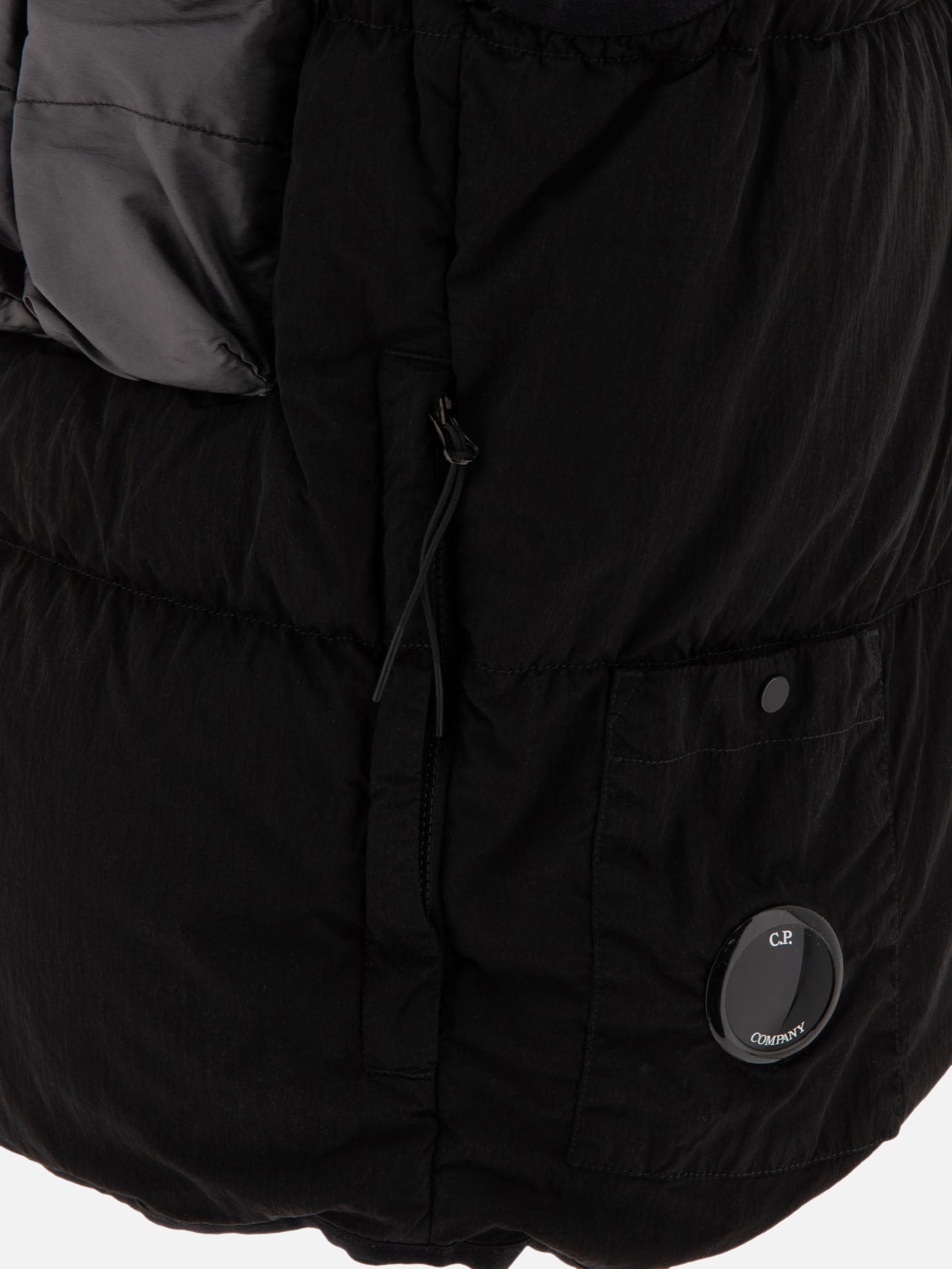 Giacche smanicate Solid colour  Nero - C.P. Company Uomo | PDP | VIETTI Online Store | thumbnail_4
