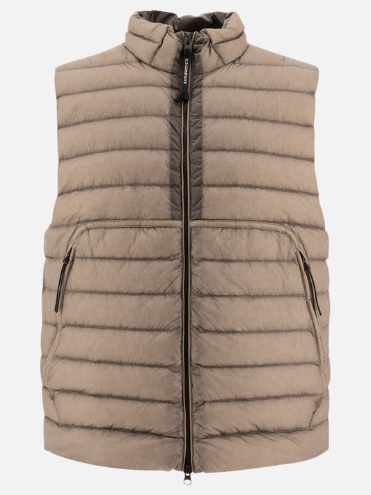 Giacche smanicate Solid colour  Beige - C.P. Company Uomo | PLP | VIETTI Online Store 
