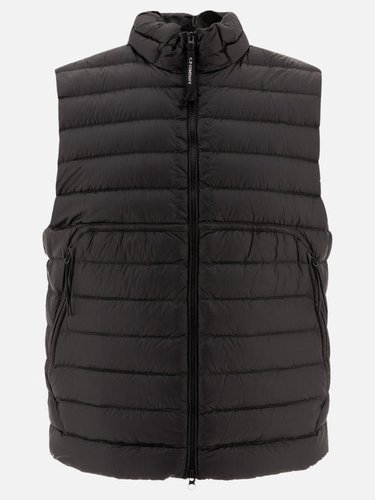 Giacche smanicate Solid colour  Nero - C.P. Company Uomo | PLP | VIETTI Online Store 

