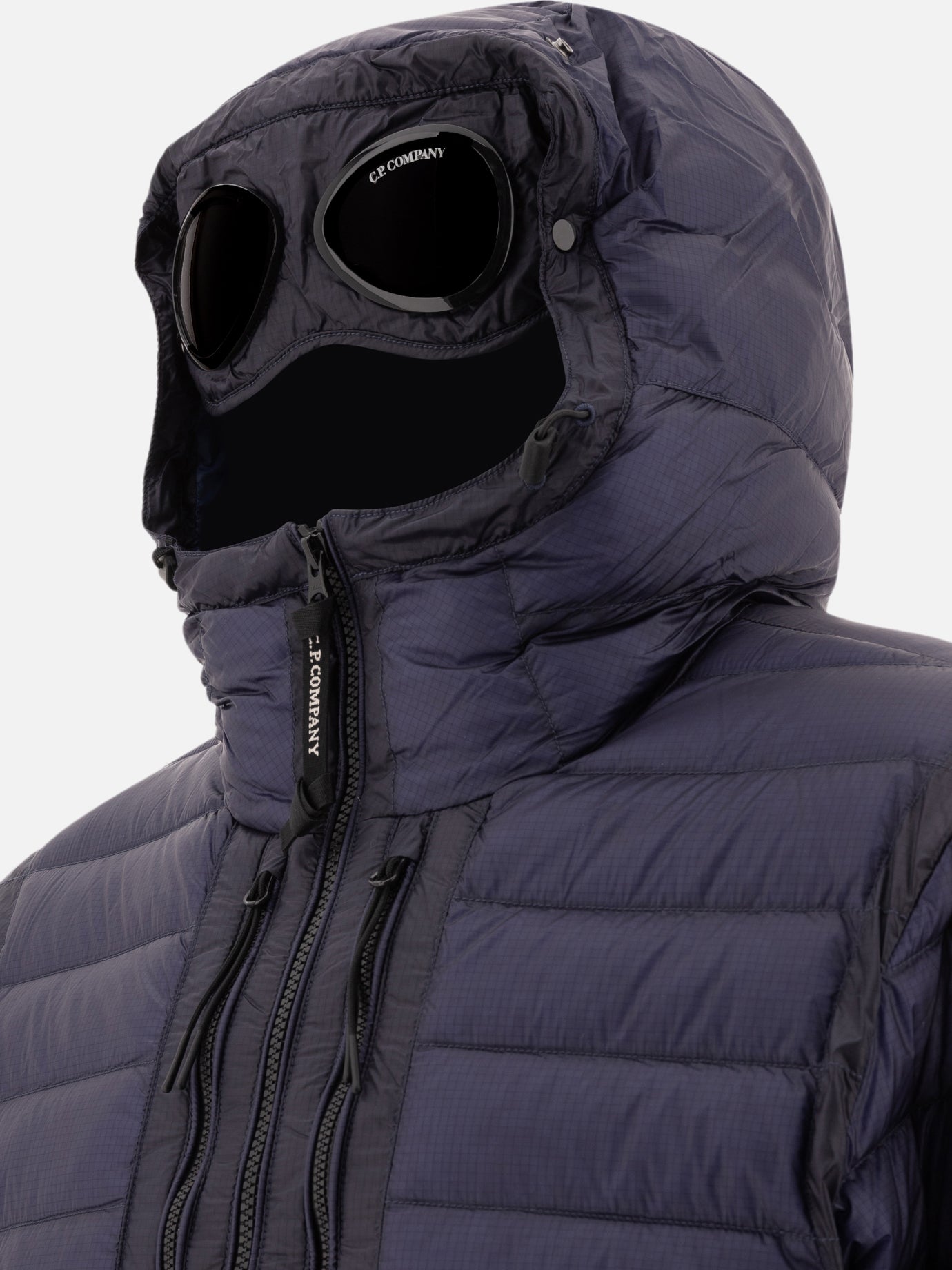 Down jackets Solid colour  Blue - C.P. Company Men | PDP | VIETTI Online Store | Zoom-Modal_4
