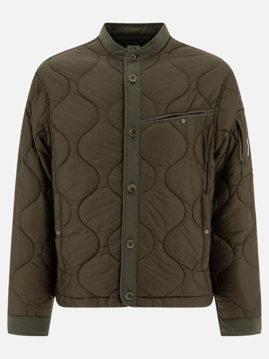 Giacche leggere & Trapuntate Solid colour  Verde - C.P. Company Uomo | PLP | VIETTI Online Store 
