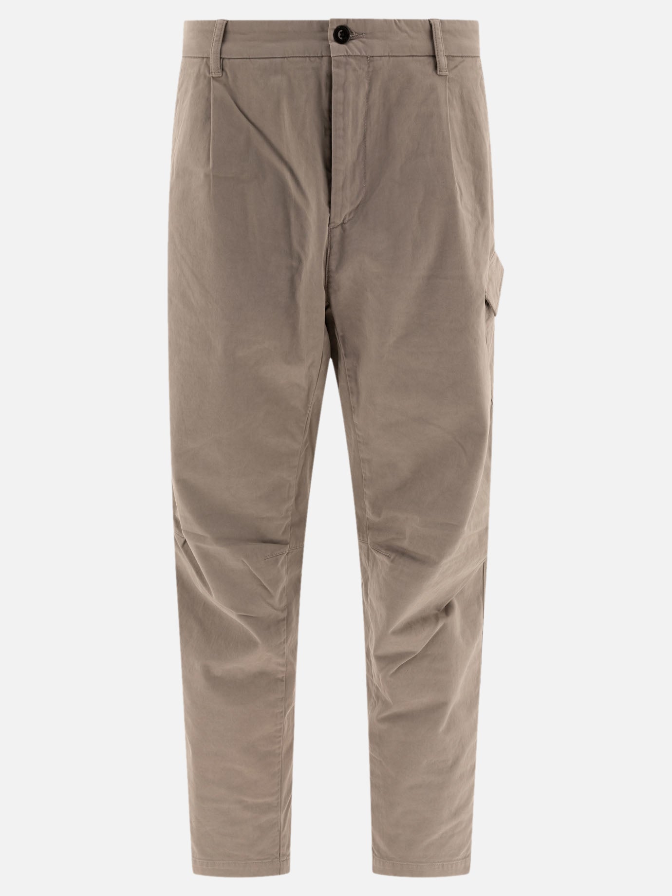 Pantaloni cargo "Stretch Sateen"