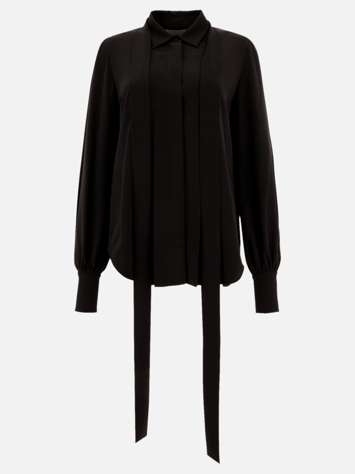 Elie Saab Shirt in light crêpe Black