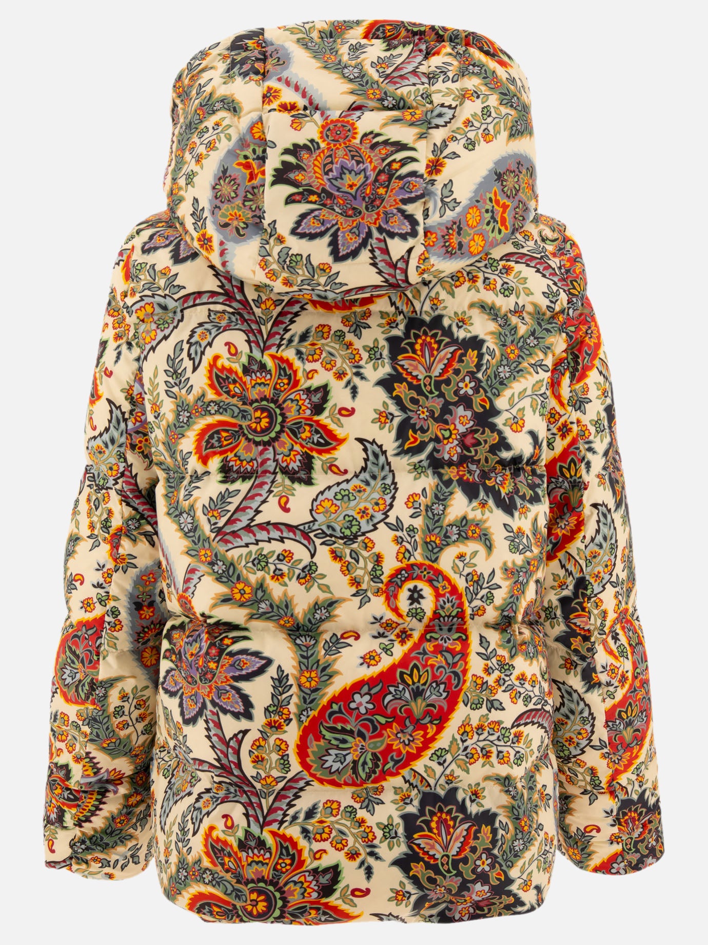 Piumini corti Paisley  Beige - Etro Donna | PDP | VIETTI Online Store | thumbnail_2
